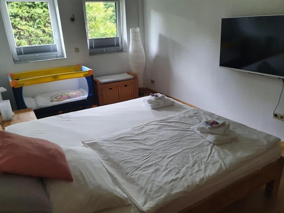 Kornhaus - Schoene Ferienwohnung Mit Pool, Kamin Und Terrasse 哥廷根 外观 照片