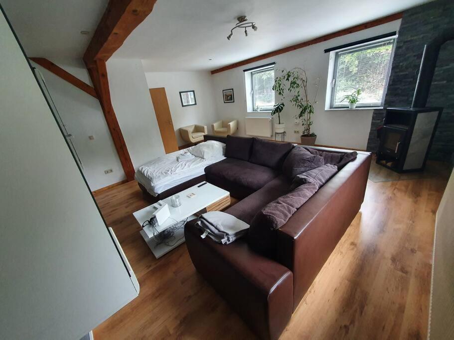 Kornhaus - Schoene Ferienwohnung Mit Pool, Kamin Und Terrasse 哥廷根 外观 照片